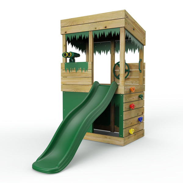 OutdoorToys Standard Kletterturm mit Höhlen- und Abenteuerset