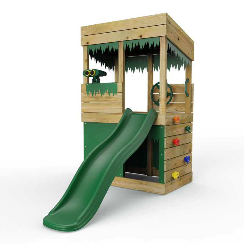 OutdoorToys Standard Kletterturm mit Höhlen- und Abenteuerset