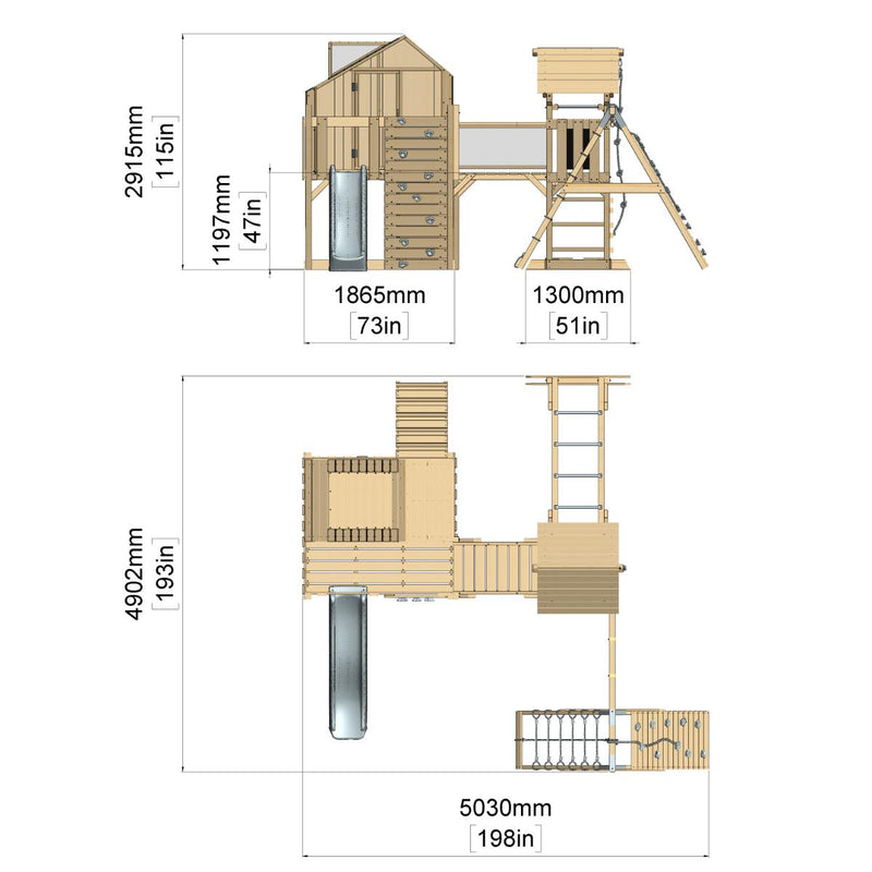 PolarPlay Spielturm Bo