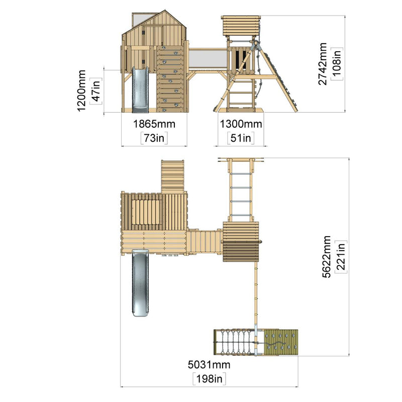PolarPlay Spielturm Milo