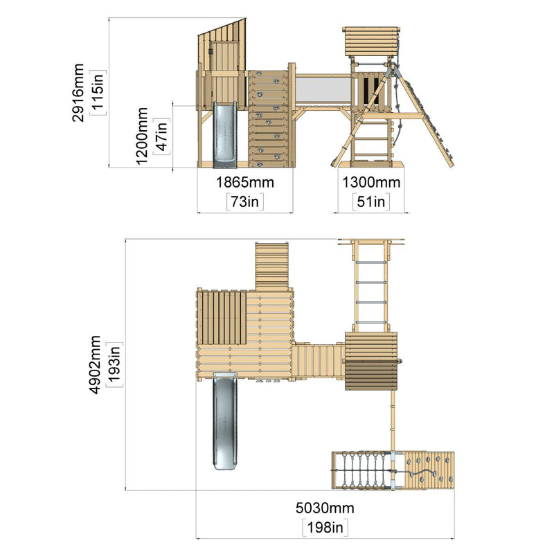 PolarPlay Spielturm Svea