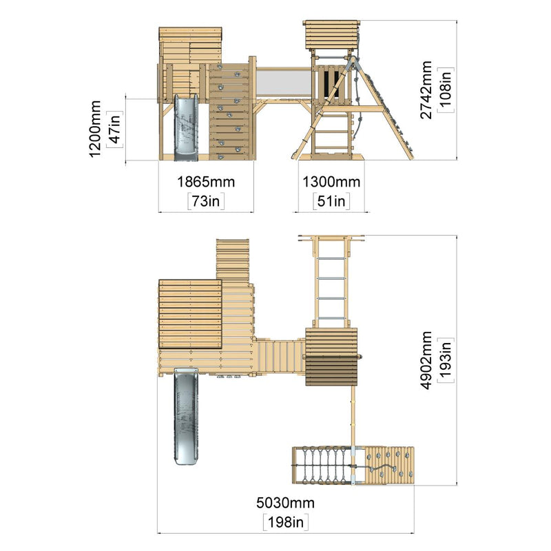 PolarPlay Spielturm Tessa