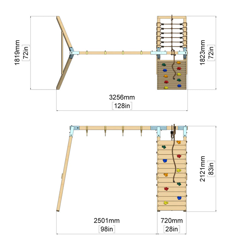 PolarPlay Klettergerüst Kakadu