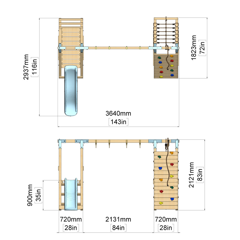 PolarPlay Klettergerüst Känguru