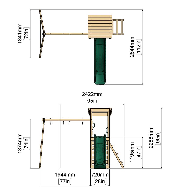 OutdoorToys Spielturm Neapel