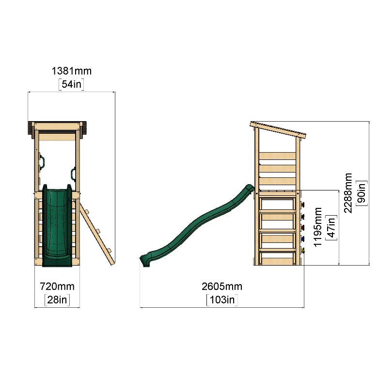 OutdoorToys Spielturm Nizza