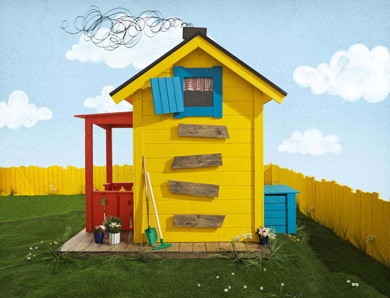 OutdoorToys Spielhaus Villa Kunterbunt