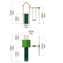 OutdoorToys Spielturm Rushmore