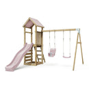 ClassicPlay Spielturm Rainier mit Doppelschaukel und Rutsche
