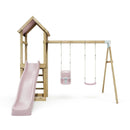ClassicPlay Spielturm Rainier mit Doppelschaukel und Rutsche