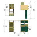 OutdoorToys Kletterturm Peak