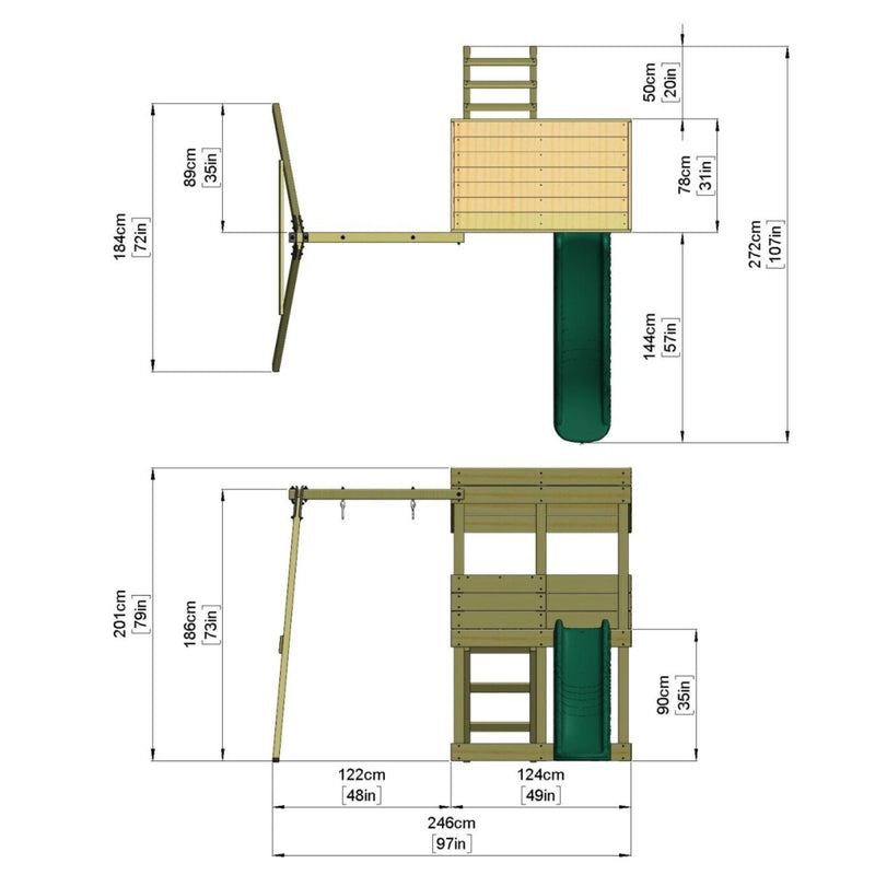 OutdoorToys Kletterturm Arch