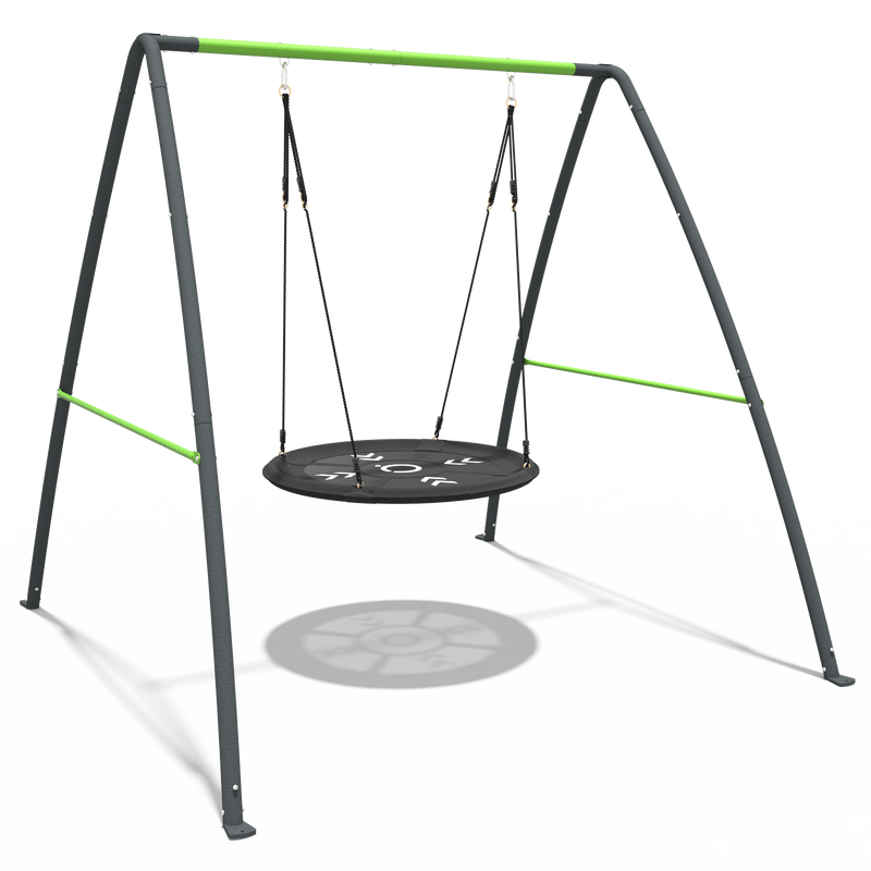 REBO Schaukel Schneeeule
