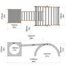 REBO Montessori Kletterbogen Liskamm