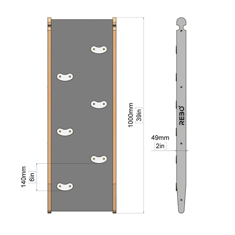 REBO Montessori Klettergerüst Denali